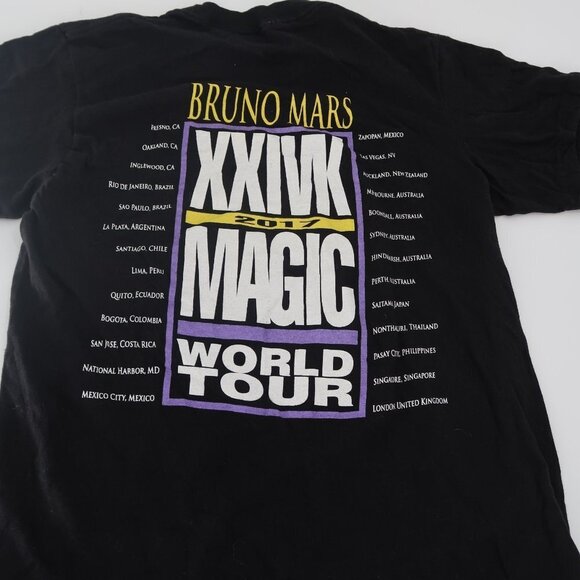 Bruno Mars XXVIK (24 carat) Magic Tour Medium - Picture 5 of 6